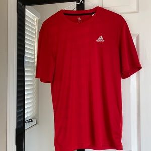 Adidas red shirt